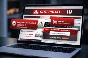 Site WordPress piraté