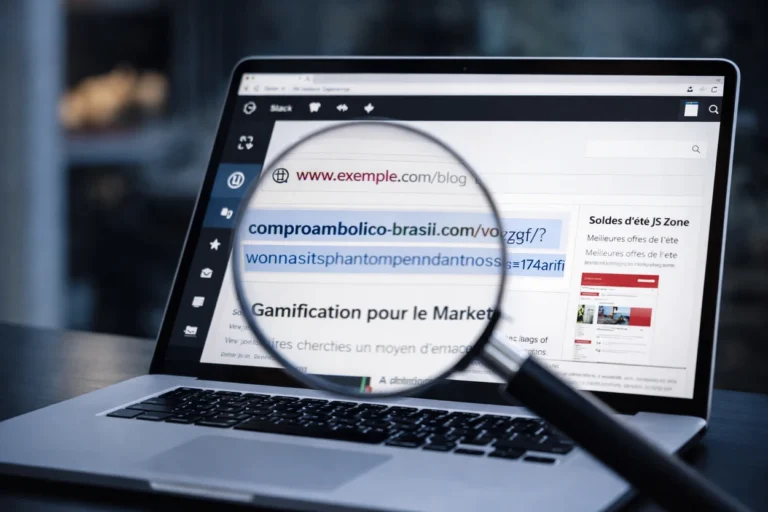 URL DOUTEUSE site wordpress piraté