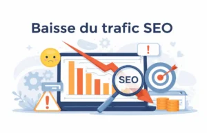 Une baisse du trafic SEO des petits éditeurs