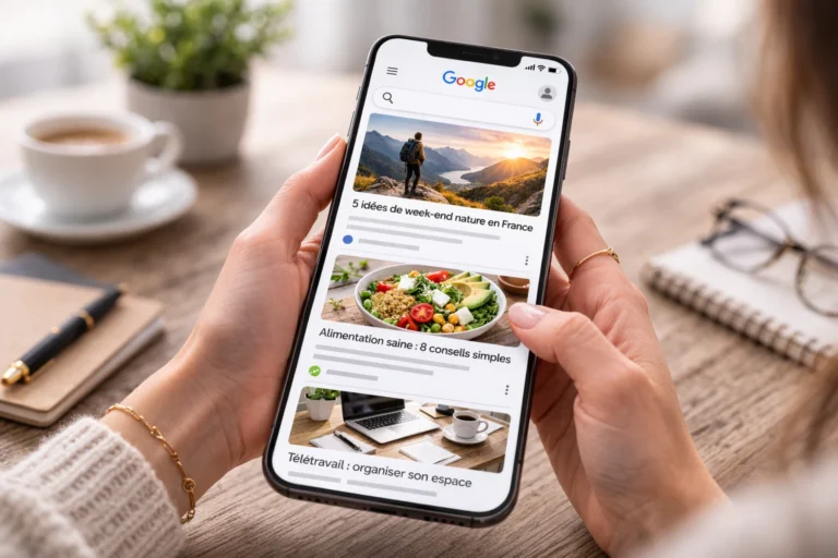 résultats google discover