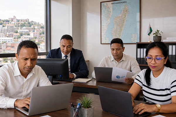 Équipe de développement web à Madagascar