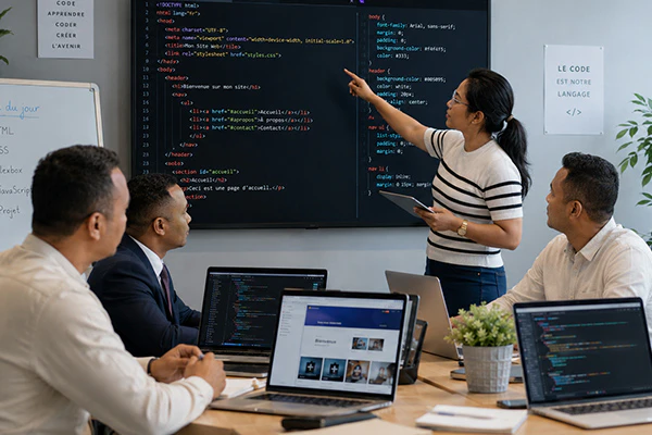 Formation et éducation au développement web