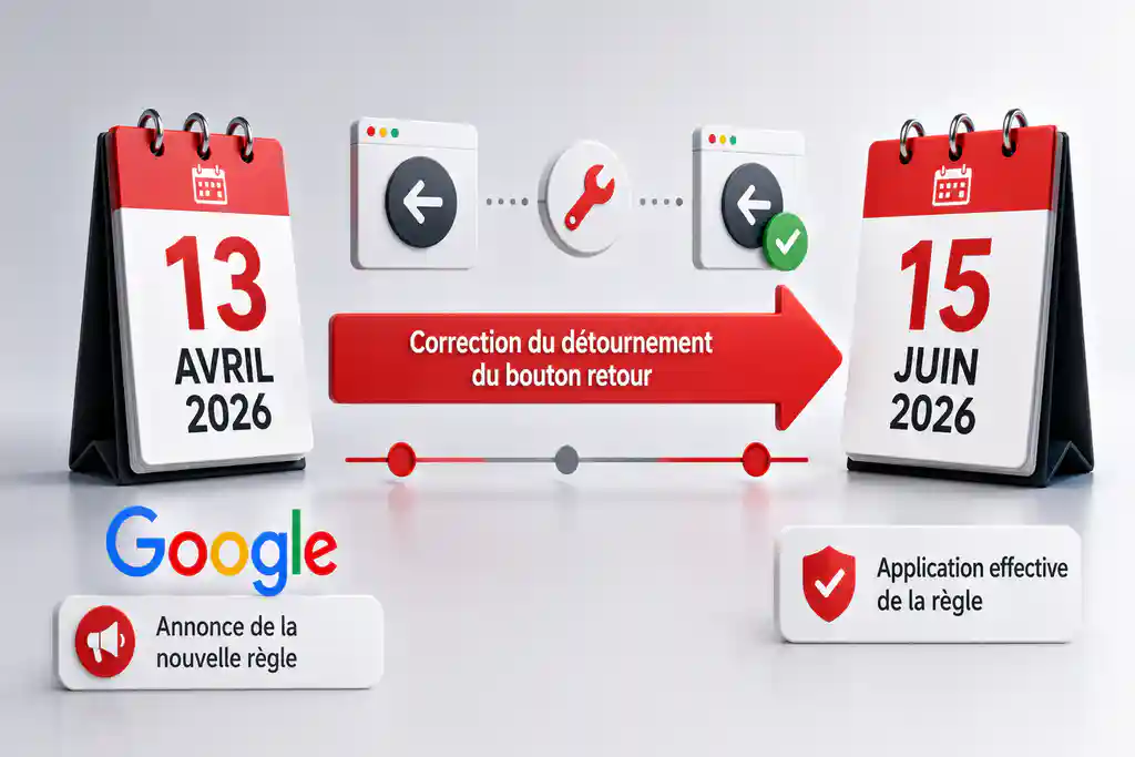 Periode de transison entre annonce et application de la regle