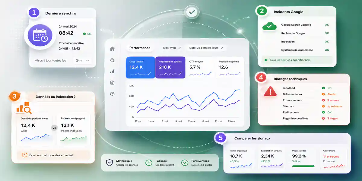 Contrôle des blocages Google Search Console