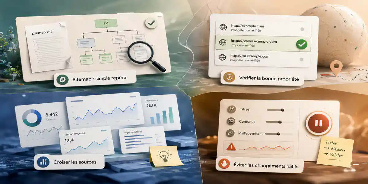 Diagnostic prudent des données Search Console