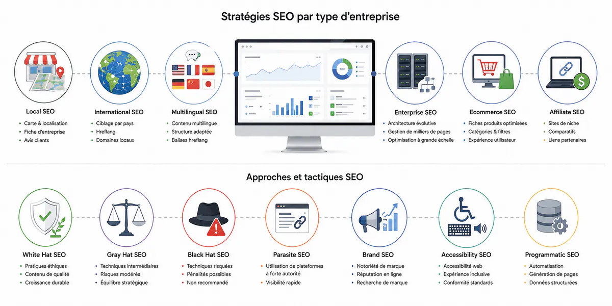 SEO par tactiques et éthique