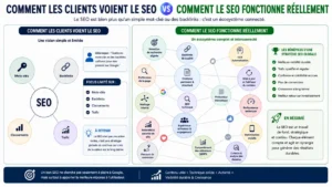 Comment le SEO fonctionne vraiment, au-delà de ce que voient les clients