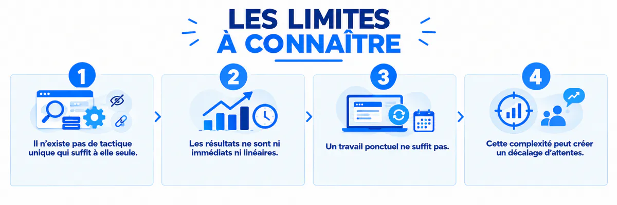 Limites d’une stratégie SEO