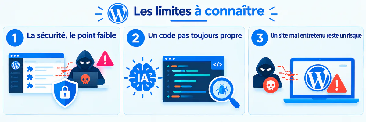 Principales limites de WordPress à connaître