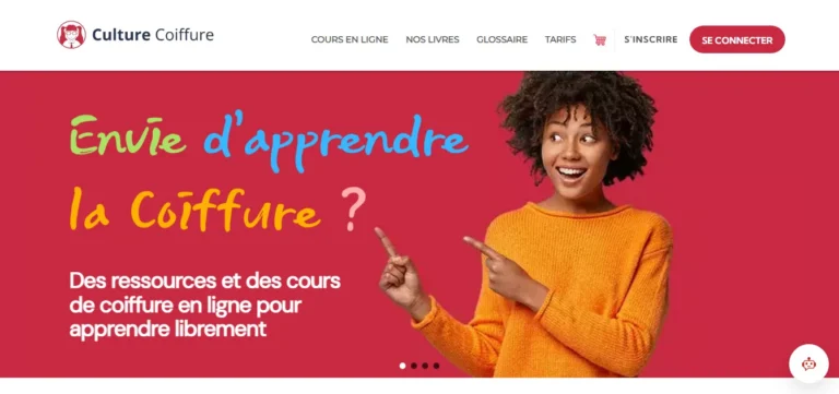 Référence Culture Coiffure réalisée par Mada Creative Agency